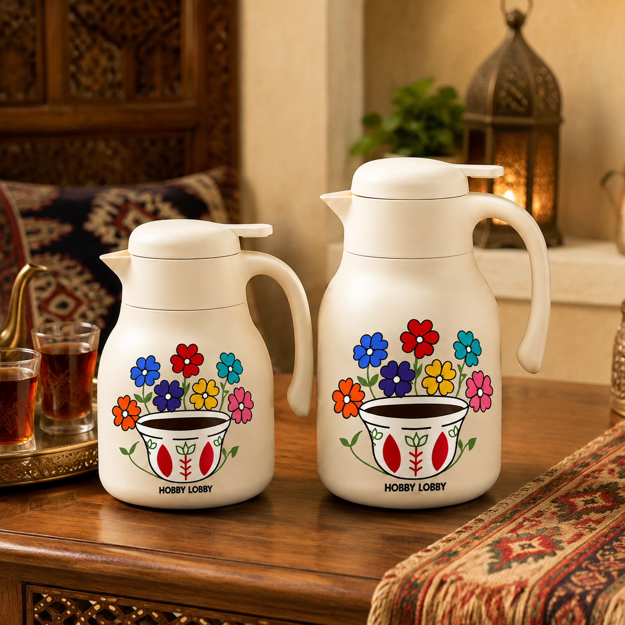 Colorful Mixed‑Bloom Flower Pot - alternate view