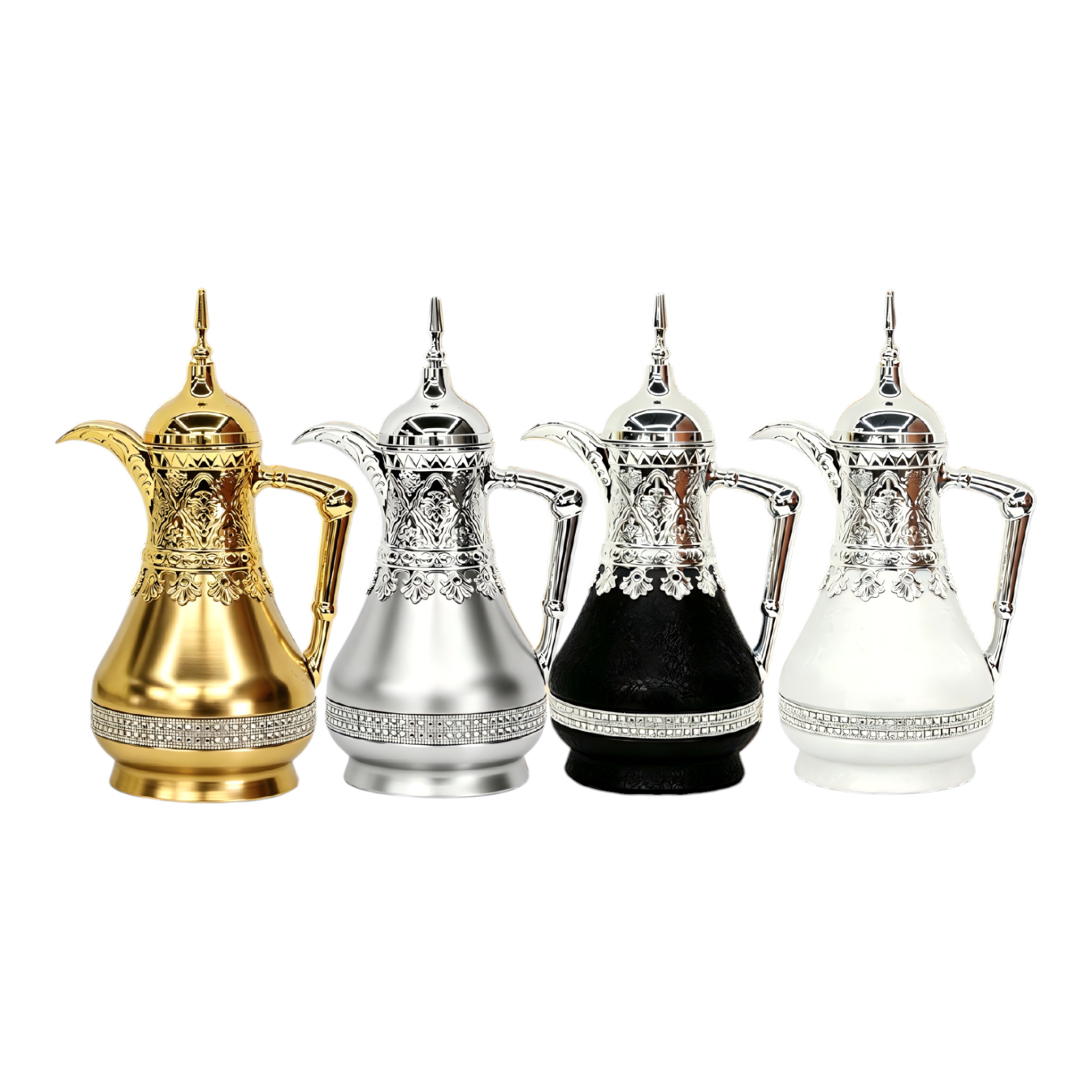 Embossed Dallah‑Style