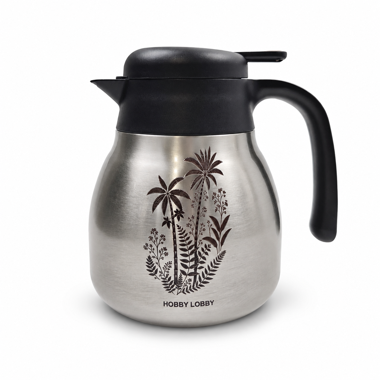 Tropical Palm Tree Stainless‑Steel