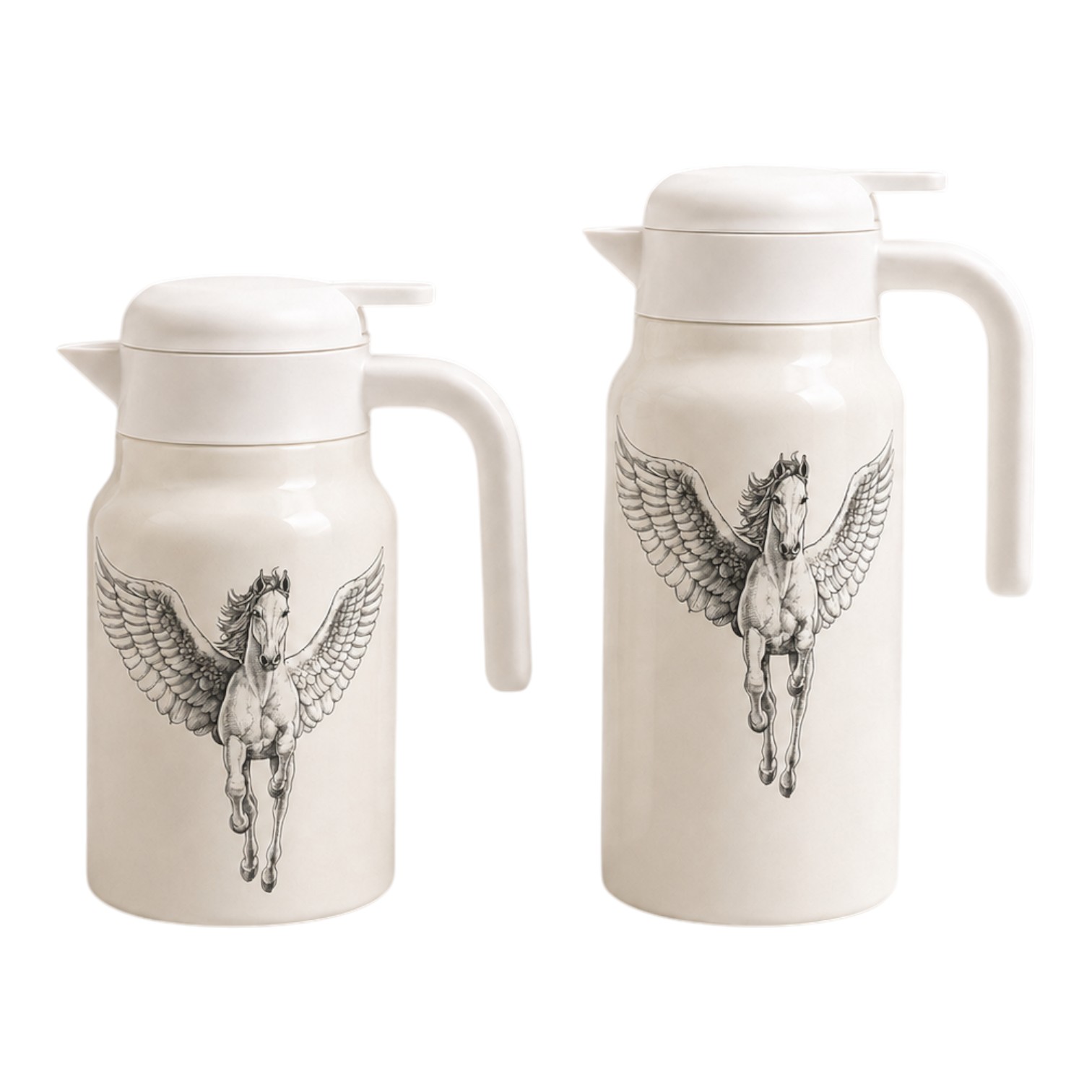 Sketch‑Style Winged Pegasus