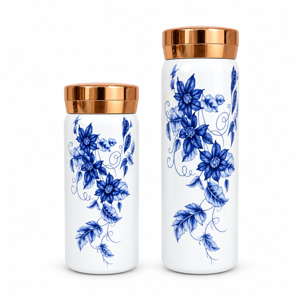 Blue Floral Porcelain