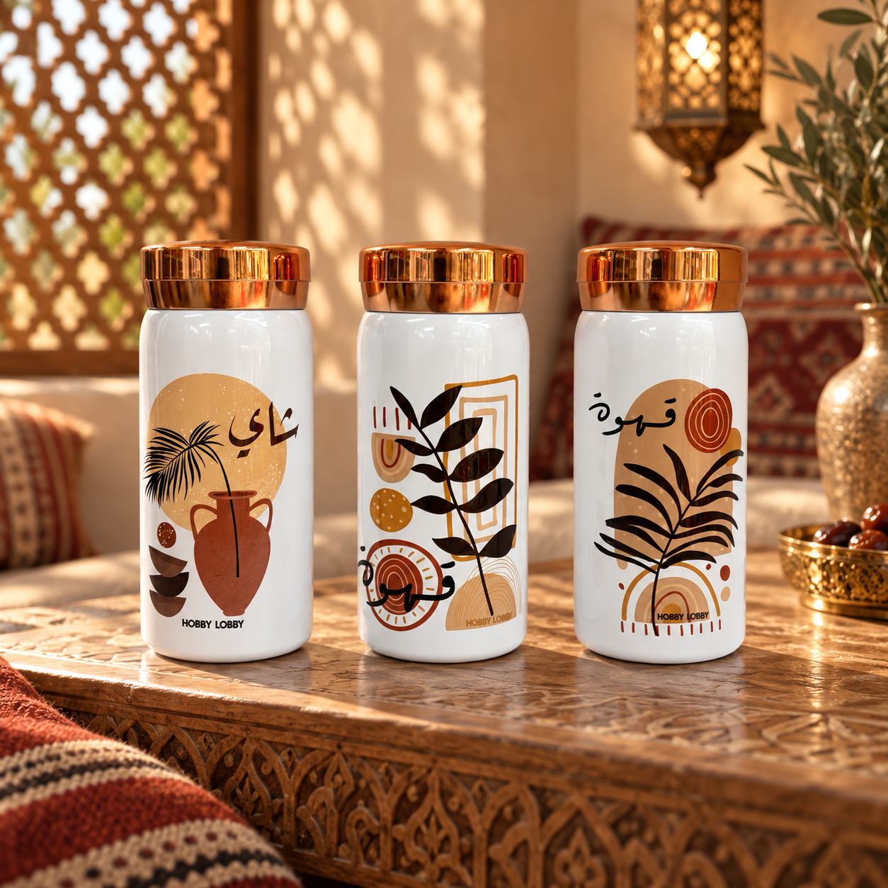 Boho Arabic Abstract - alternate view