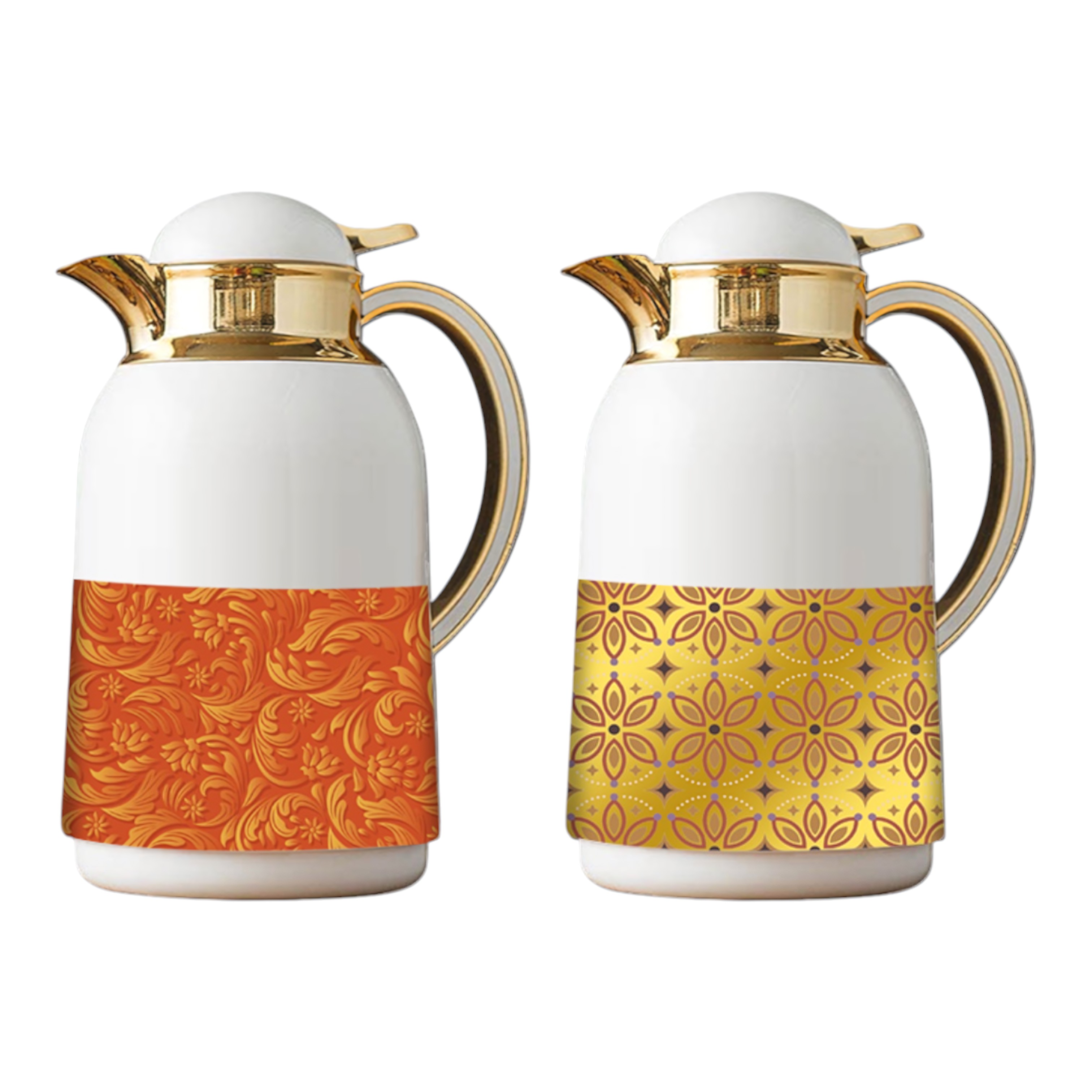 Gold‑Trim Ornamental Pattern