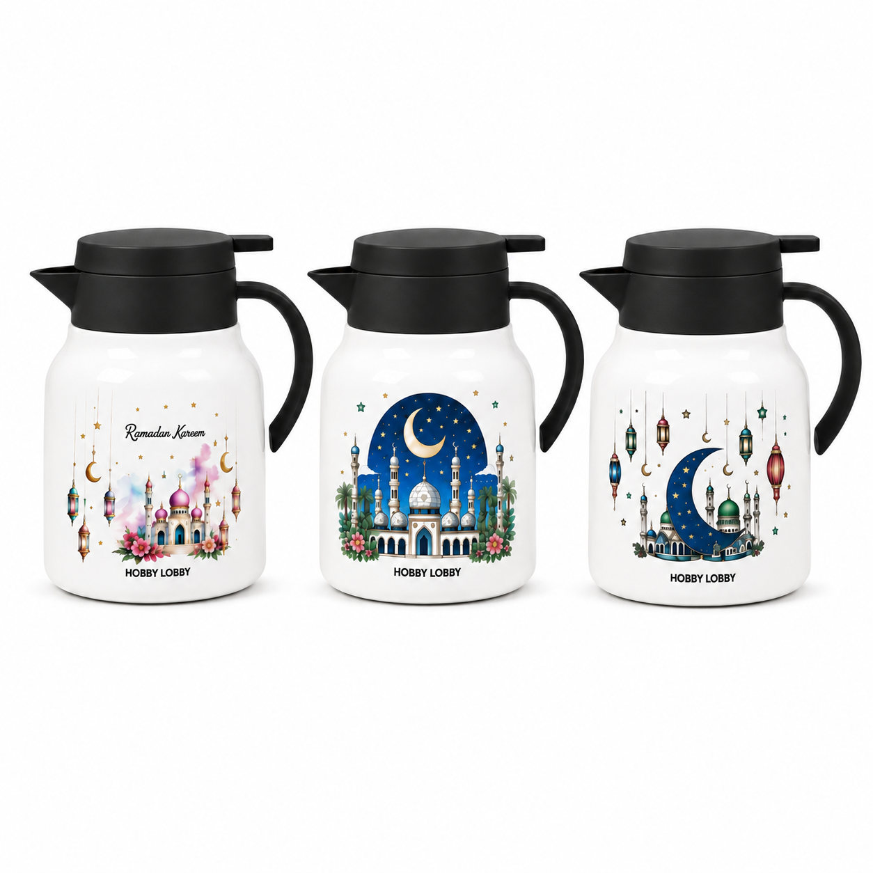 Ramadan Mosque & Crescent Moon